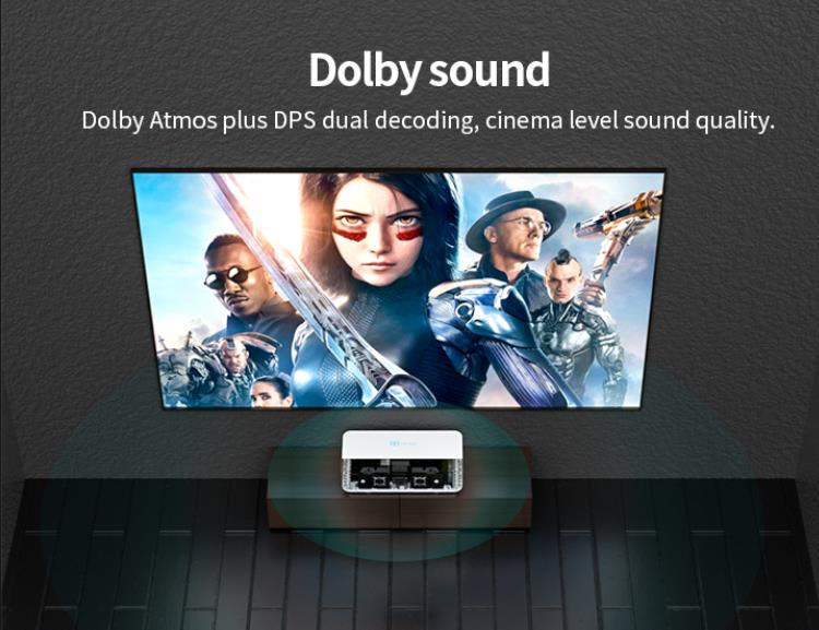 Projecteur TV Son Dolby