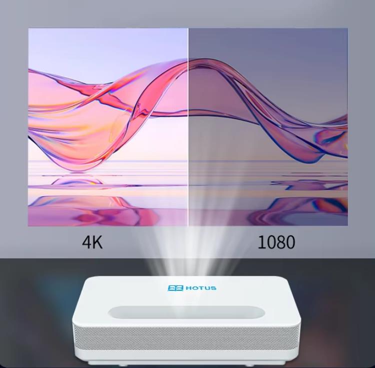 Comparaison entre projecteur laser 4K et 1080p